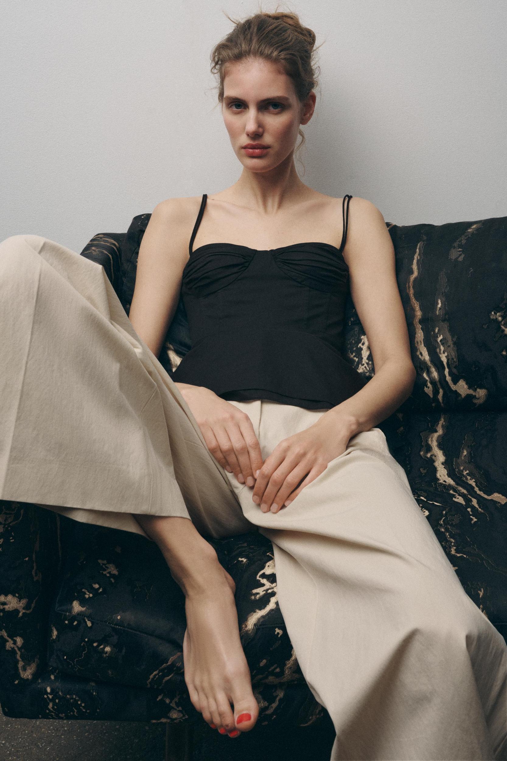 ZW COLLECTION BUSTIER TOP Product Image