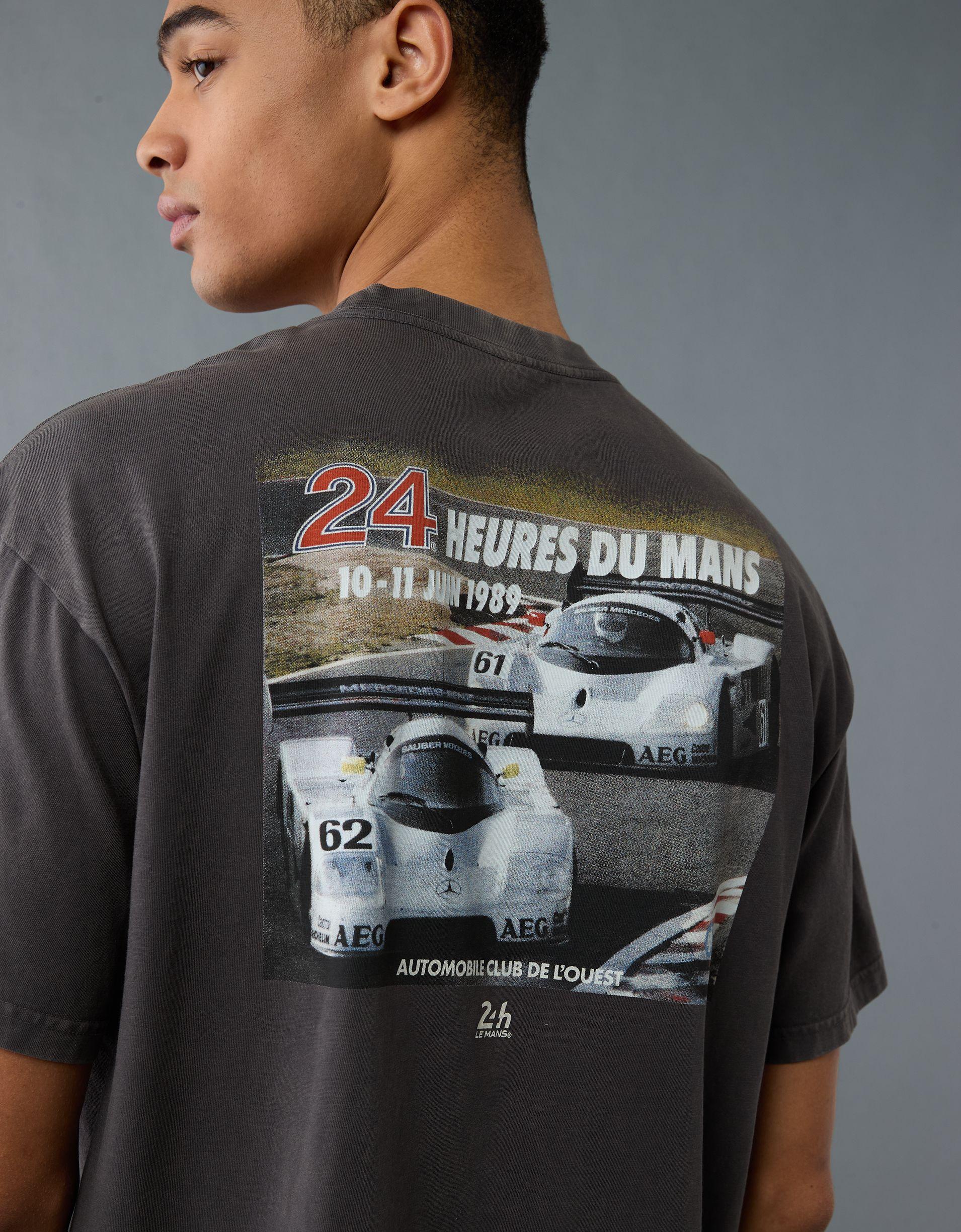 AE Boxy Le Mans Racing Graphic T-Shirt Product Image