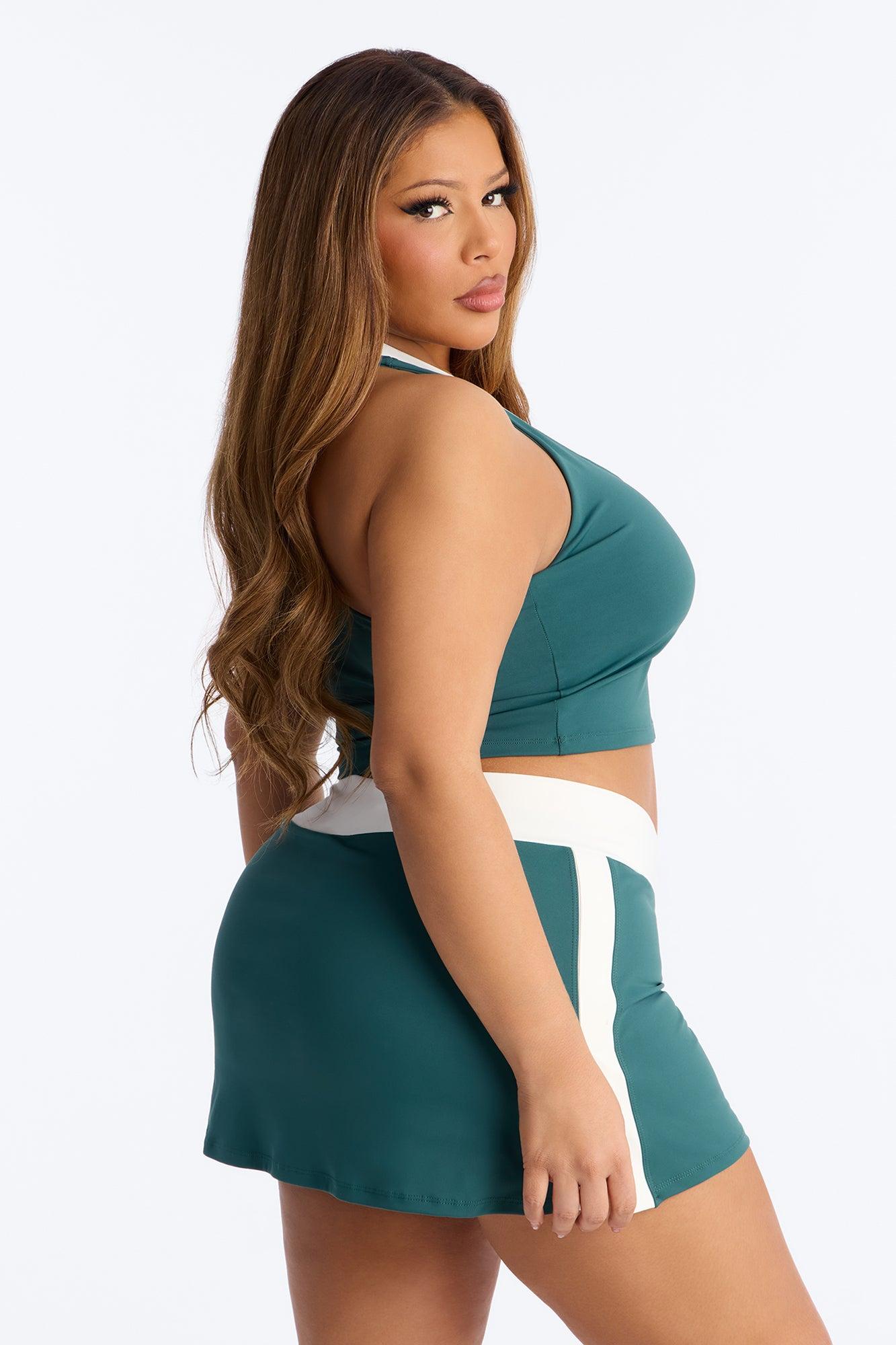 Elena Racerback Skirt Set - Hunter Female Product Image