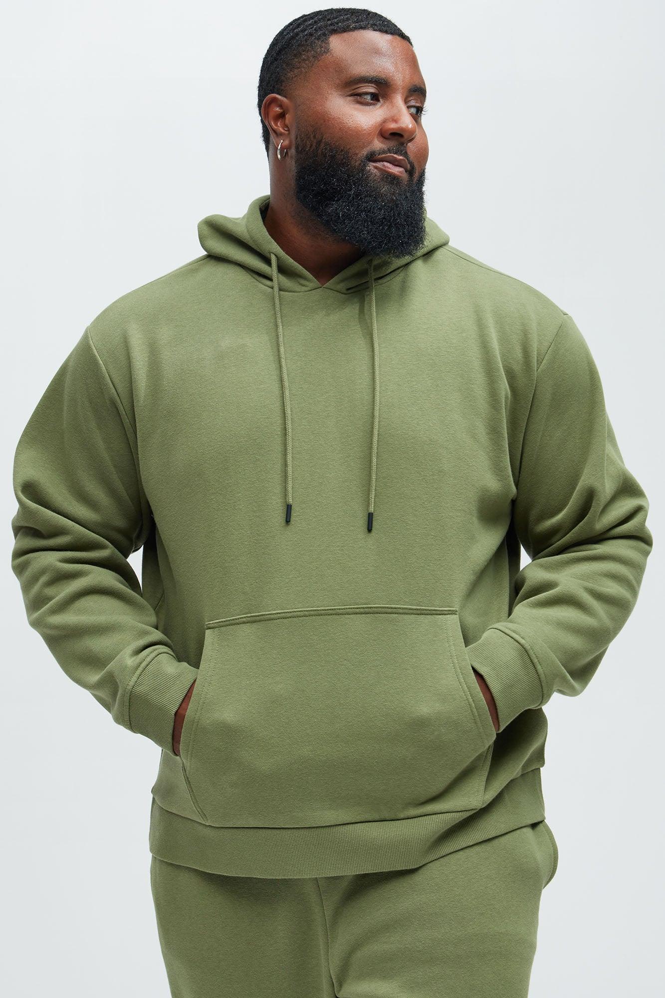 Tyson Hoodie - Olive Product Image