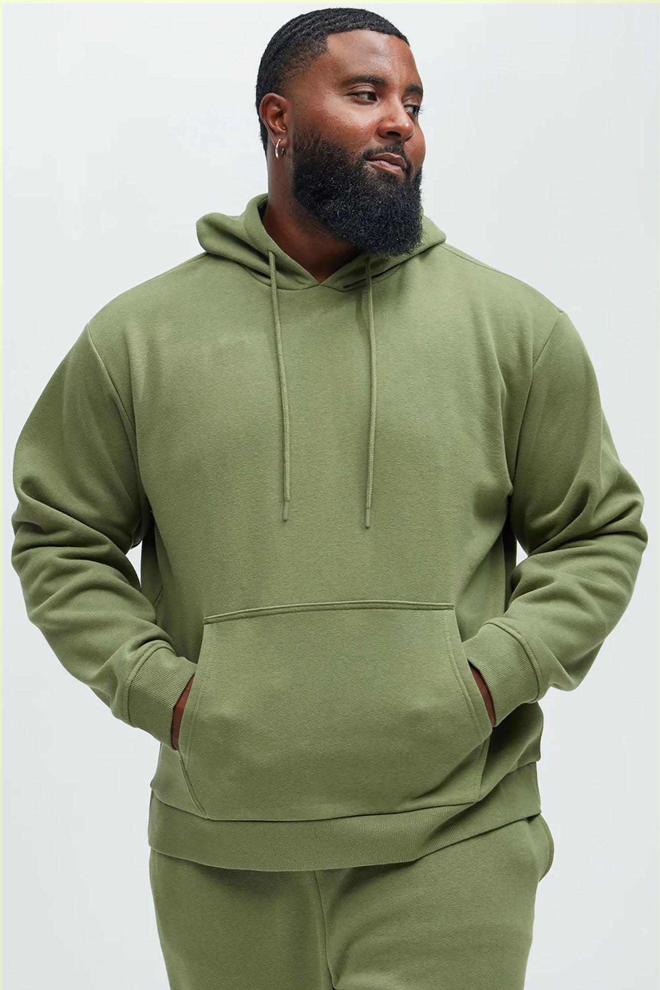 Tyson Hoodie - Olive Product Image