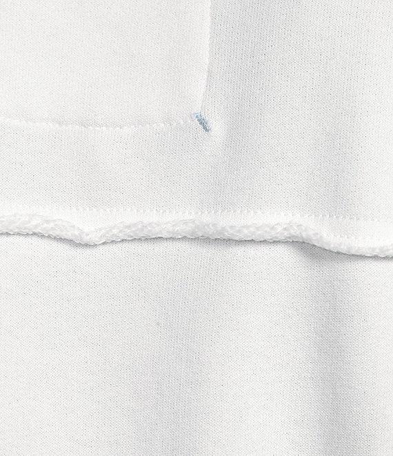 Tommy Bahama Marina Del Mar Solid Fleece Point Collar Long Sleeve Popover Top Product Image