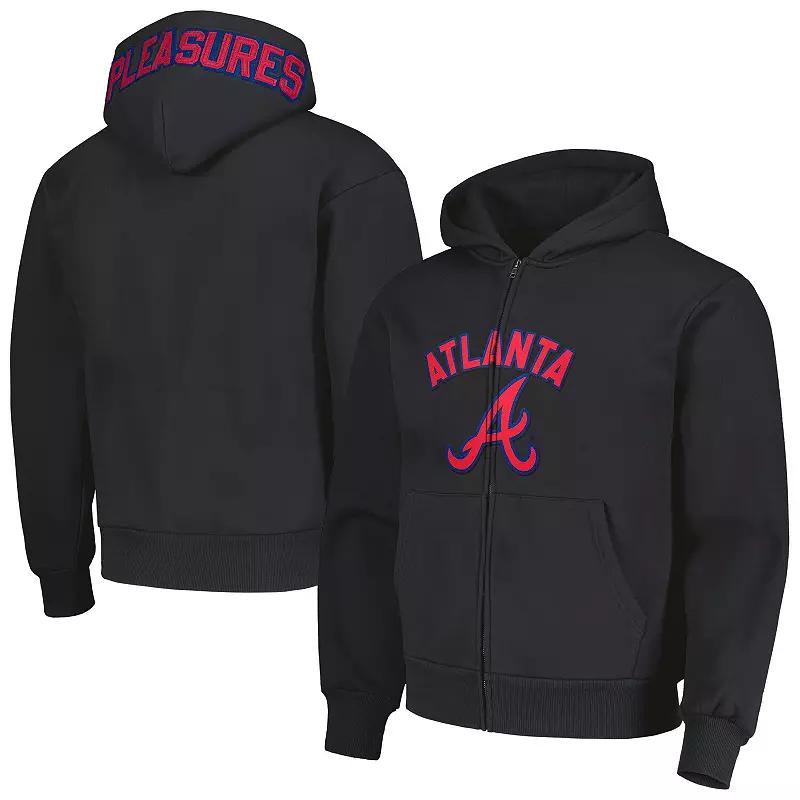 Men's Black Atlanta Braves Opening Day Full-Zip Hoodie,  Product Image