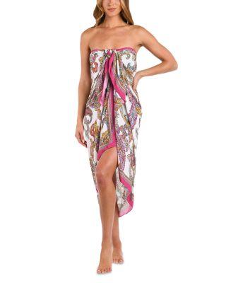 Maribel Bright Paisley Pareo Cover-Up Product Image