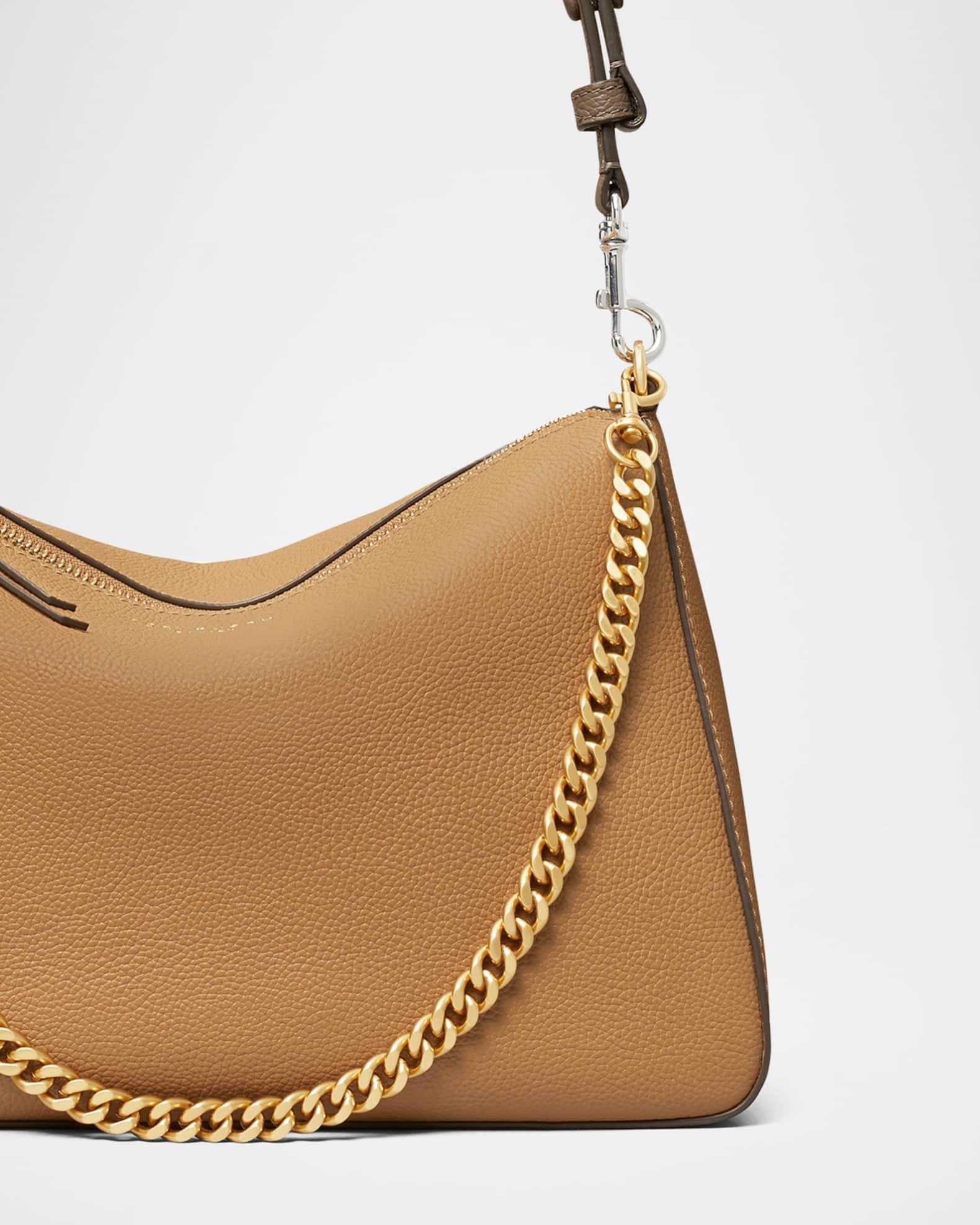 Perry Zip Leather Shoulder Bag Product Image