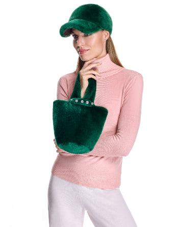 Shearling Baseball Hat Product Image