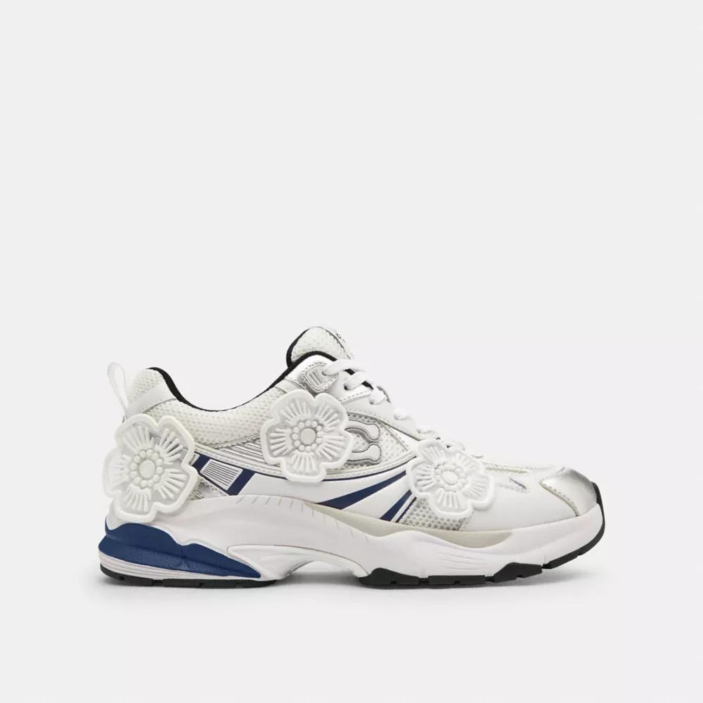 Mesh Sneaker With Tea Rose Product Image