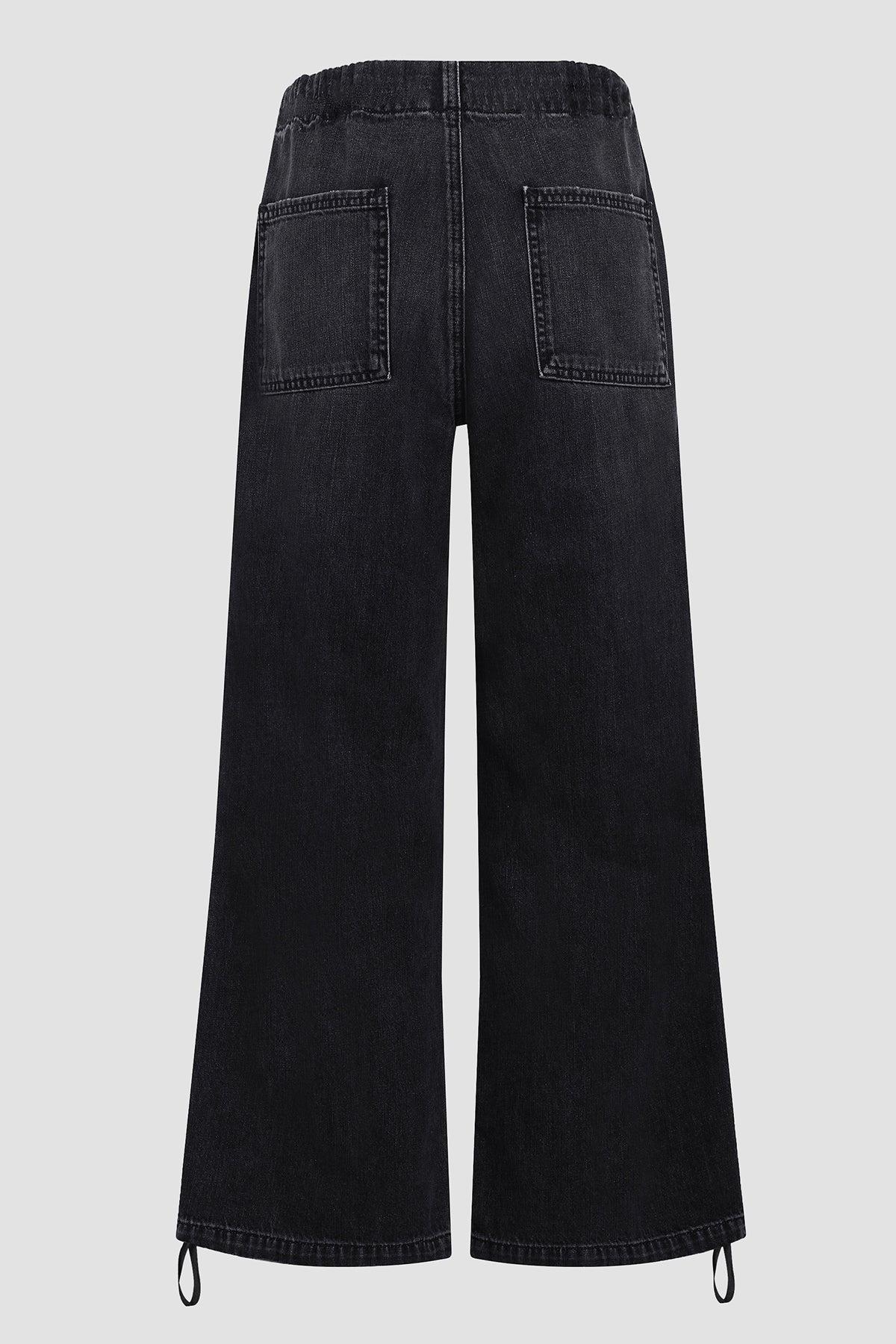 Drawstring Parachute Pant Female Product Image