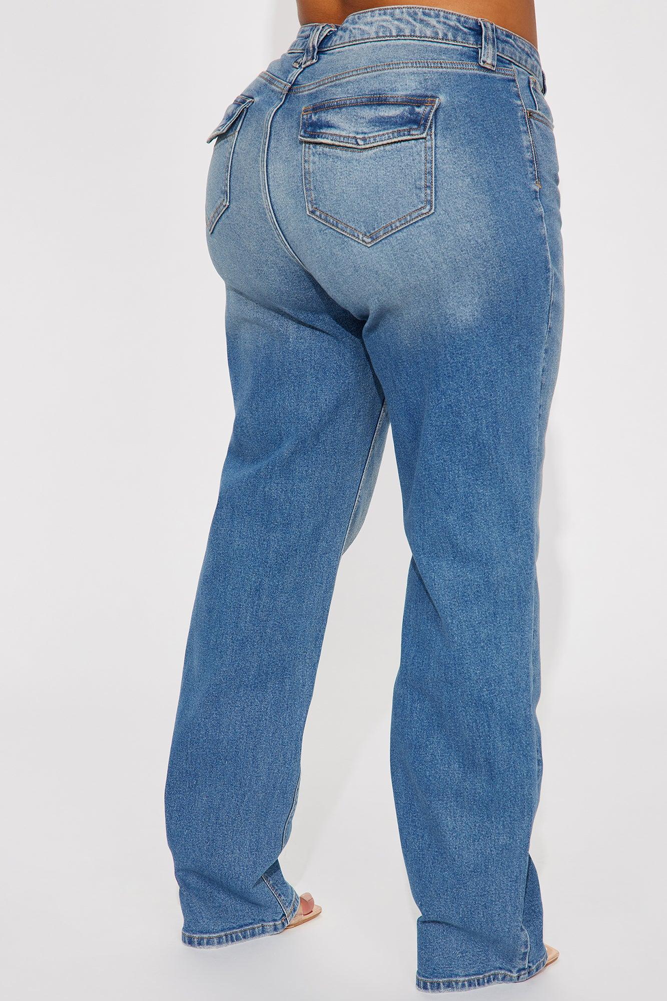 Sicily Straight Leg Jeans - Medium Wash Product Image