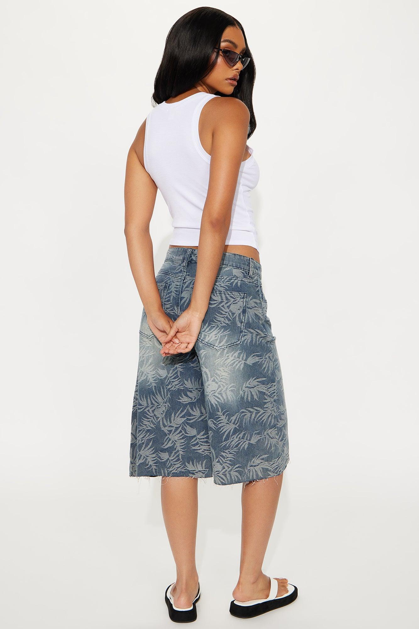 Havana Denim Shorts - Vintage Wash Female Product Image