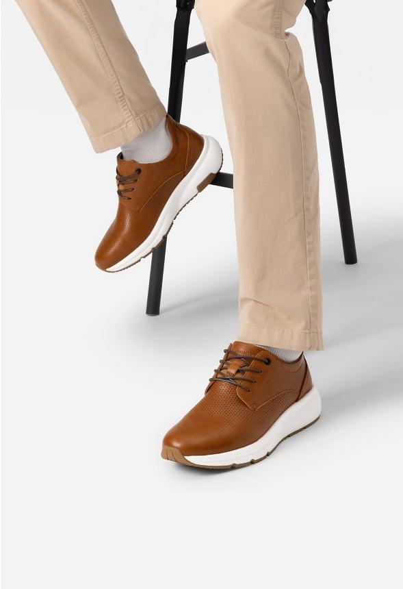 Men's Perforated Fashion Sneakers Product Image