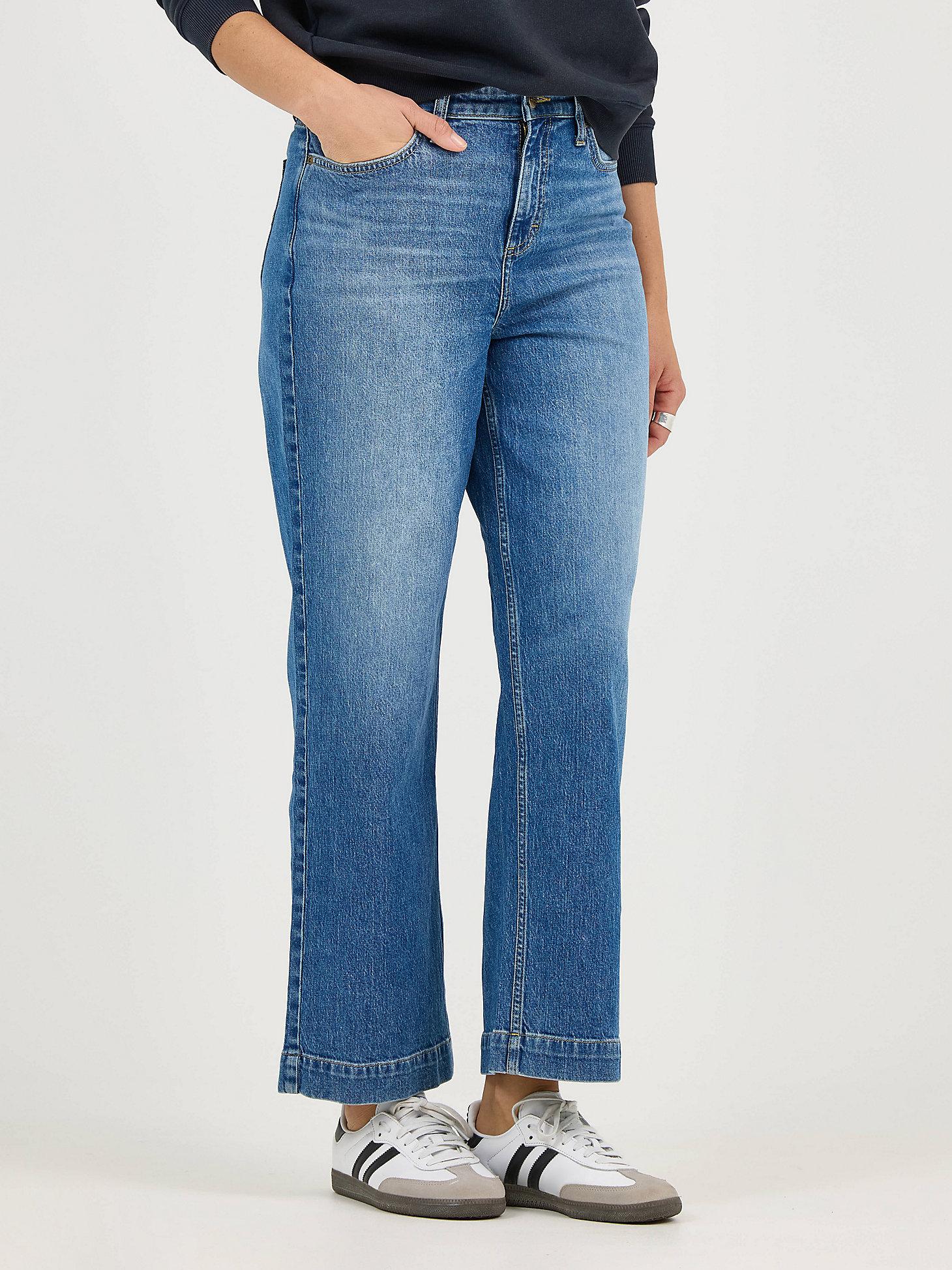 Women's Legendary Wide Leg Crop Jean | Women's Capris & Crops | Lee® Product Image