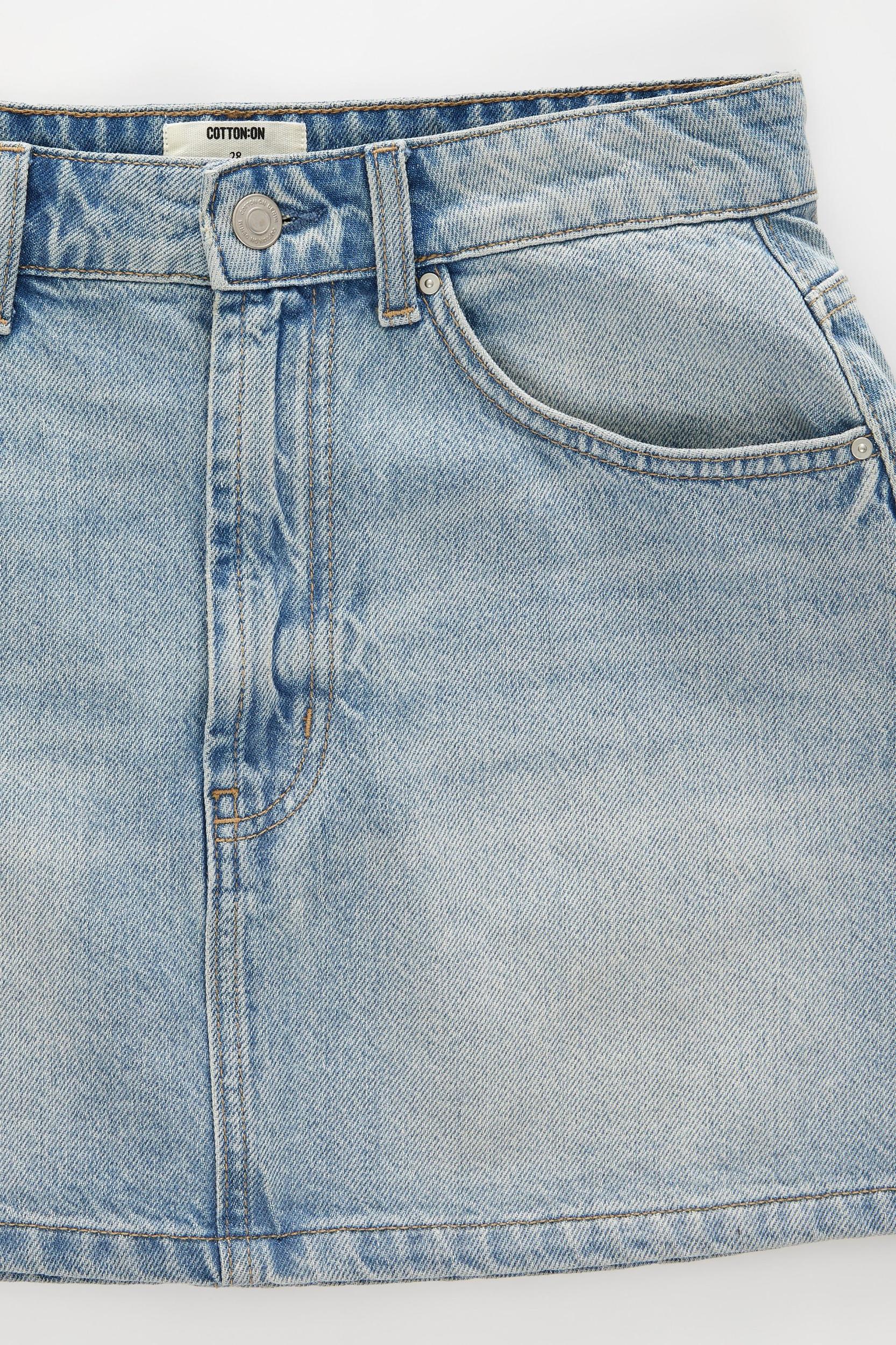 Original Denim Mini Skirt Product Image