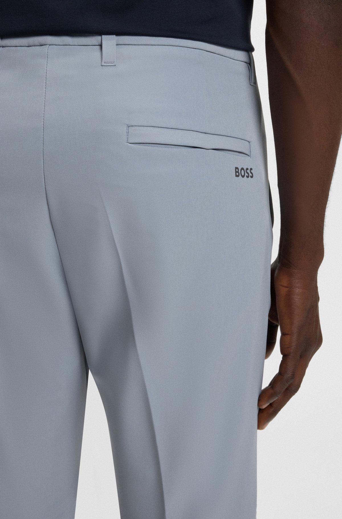 Slim-fit pants in water-repellent stretch fabric Product Image