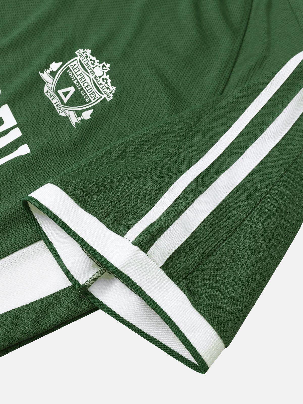 Aelfric Eden Color Blocking Soccer Jersey Product Image