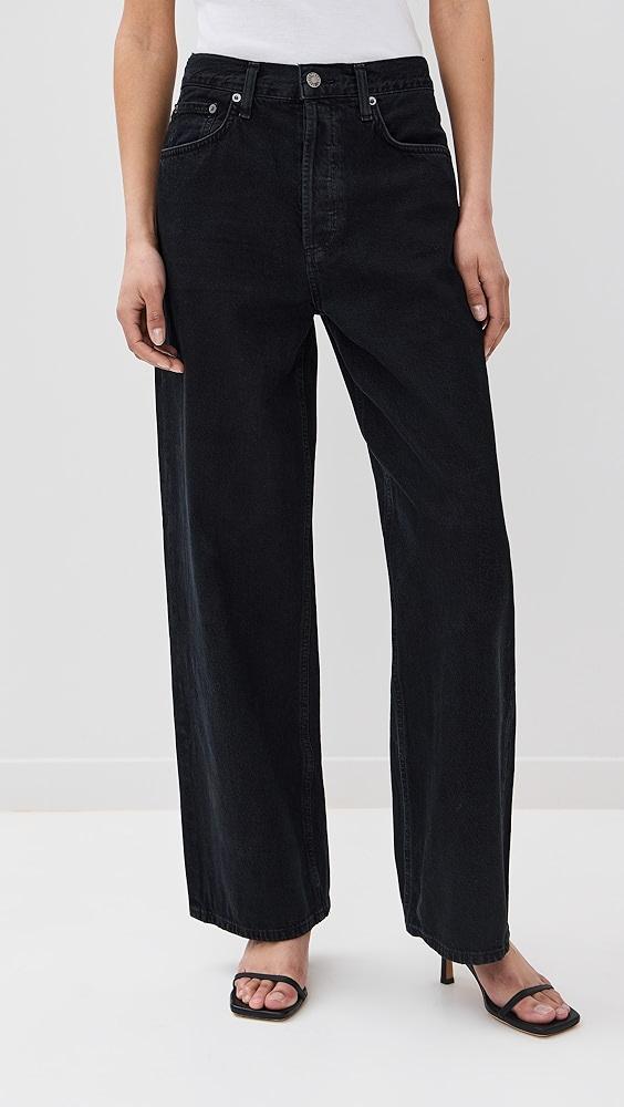 AGOLDE Low Slung Baggy Jeans | Shopbop Product Image