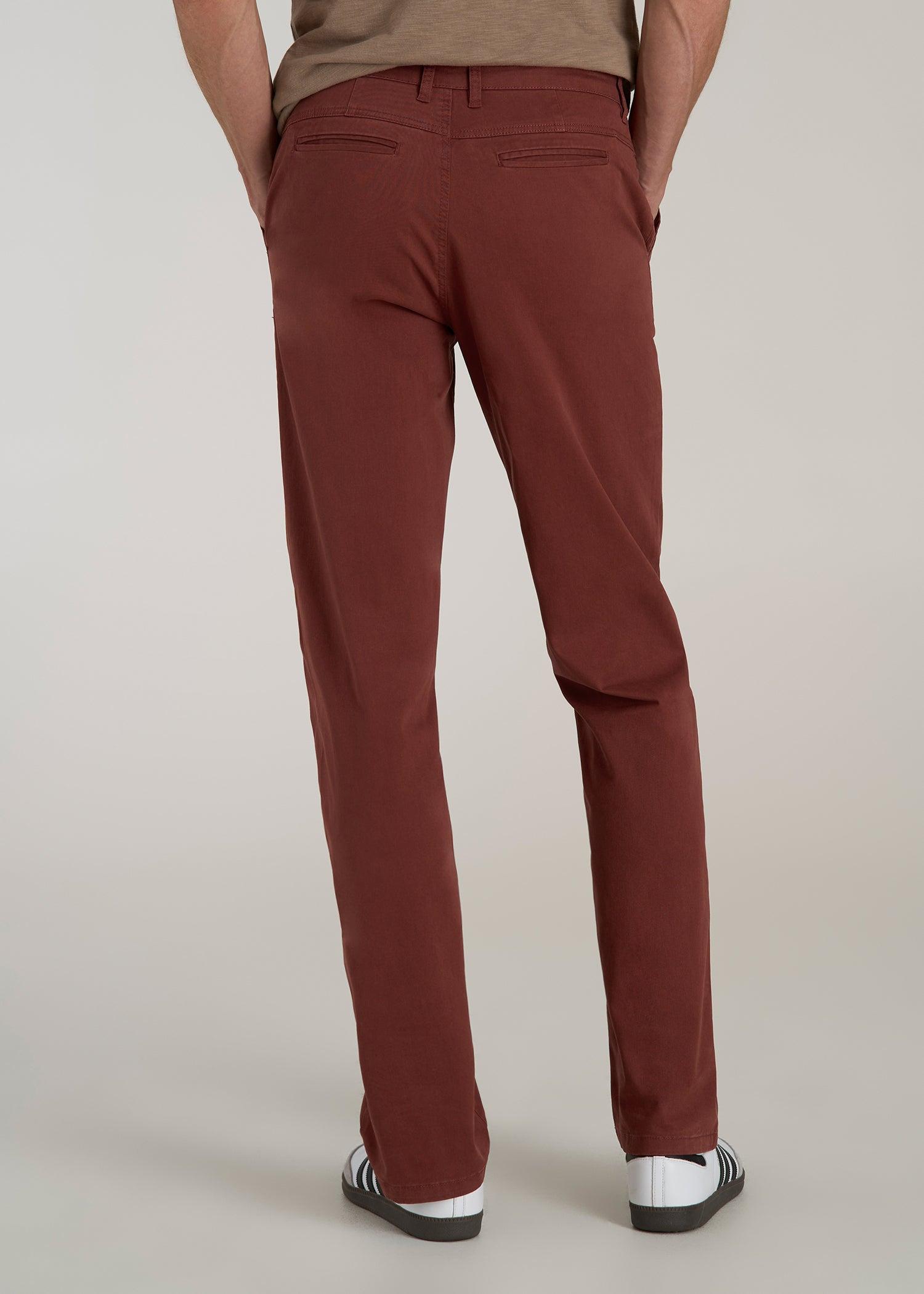 Mason RELAXED Chinos for Tall Men in Intense Rust Male Product Image