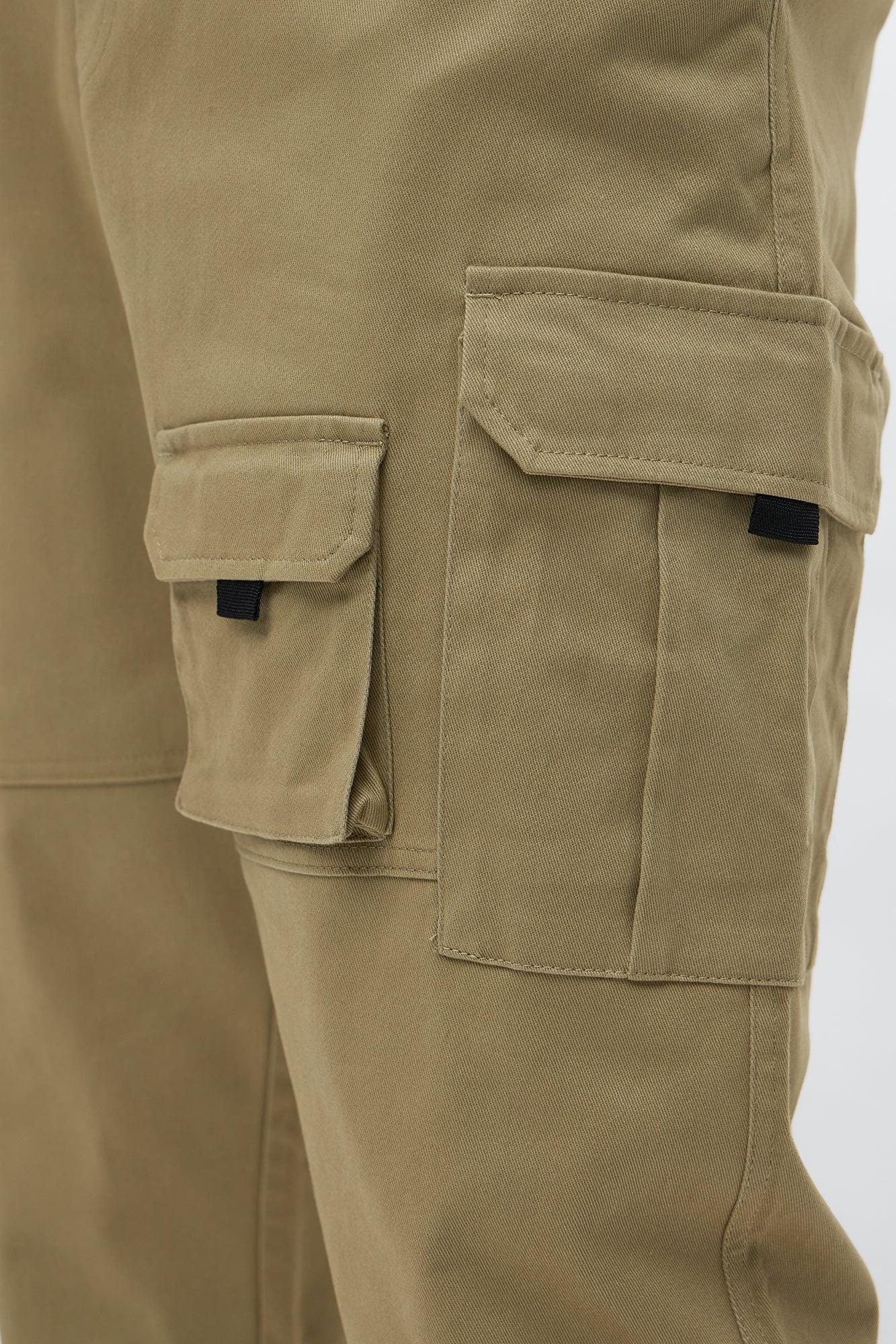 Slim Mission Ready Cargo Pants - Olive Male Product Image