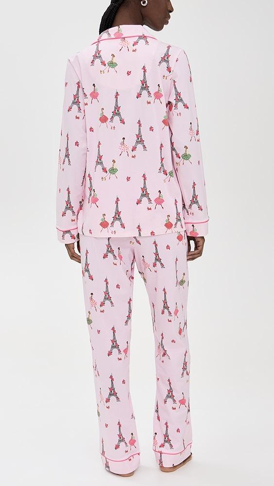 BedHead PJs Cotton Knit Long Sleeve Classic PJ Set | Shopbop Product Image
