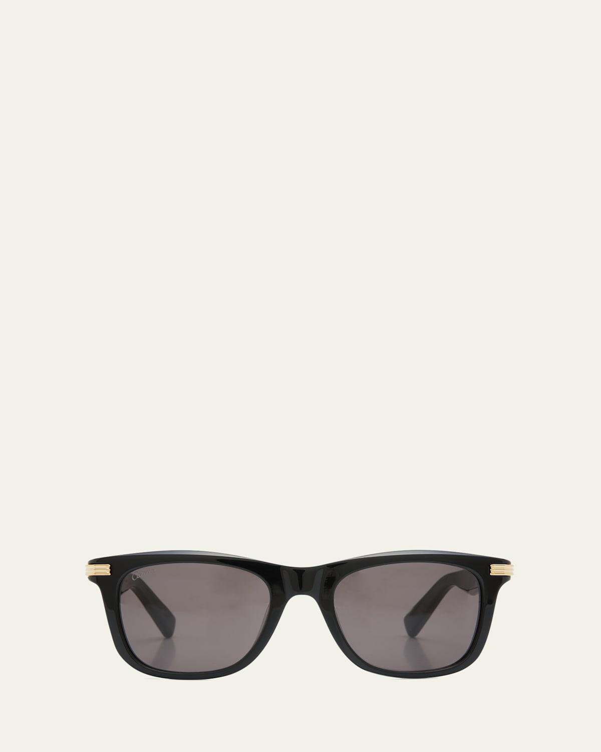 Mens Premire De Cartier 53MM Square Acetate Sunglasses Product Image