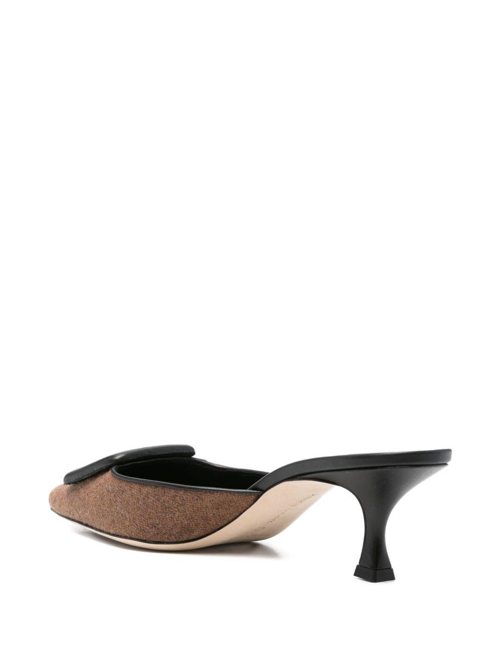 50mm Maysale buckle-detail mules Product Image