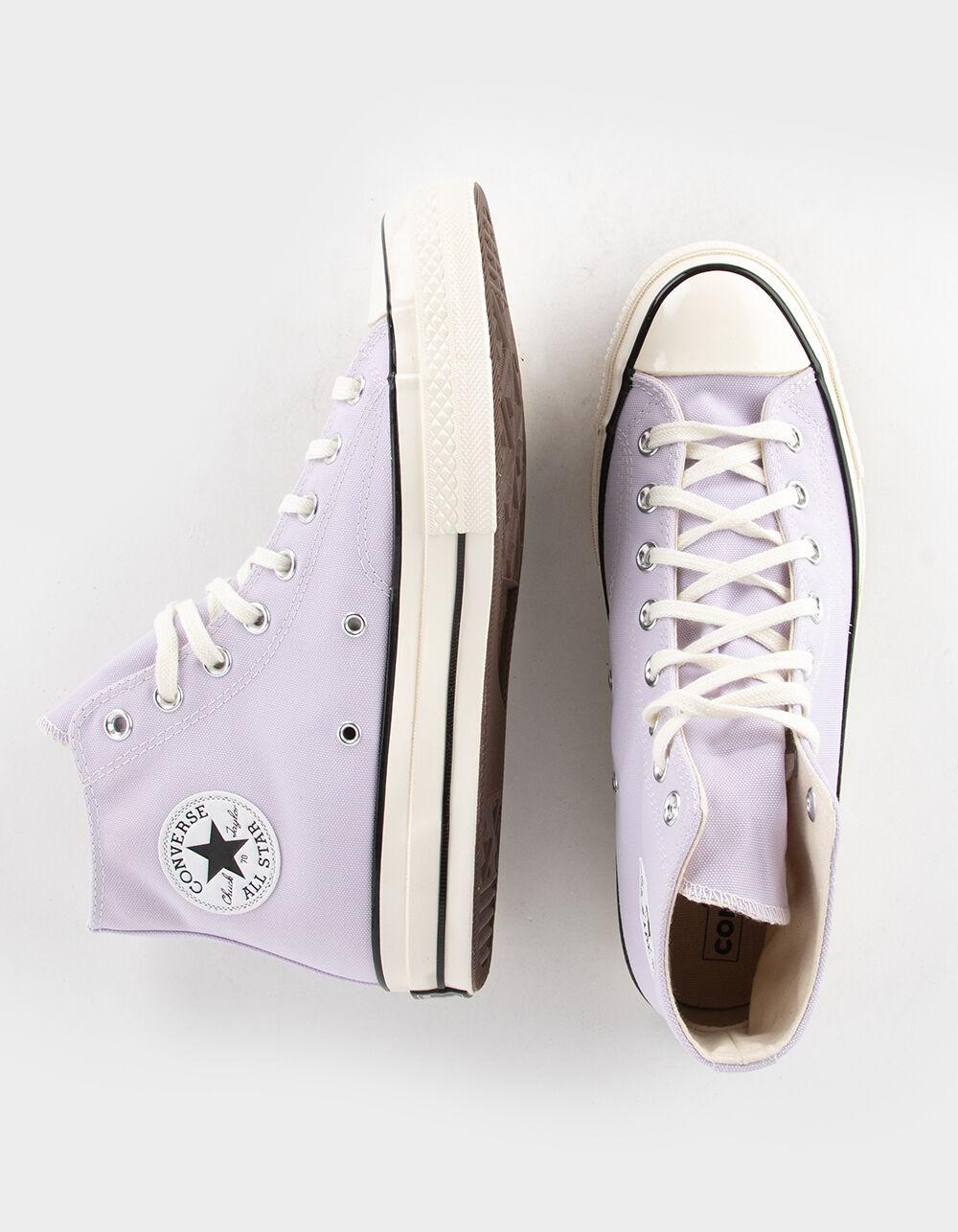 CONVERSE Chuck 70 Vintage Canvas High Top Shoes - VIOLET Product Image