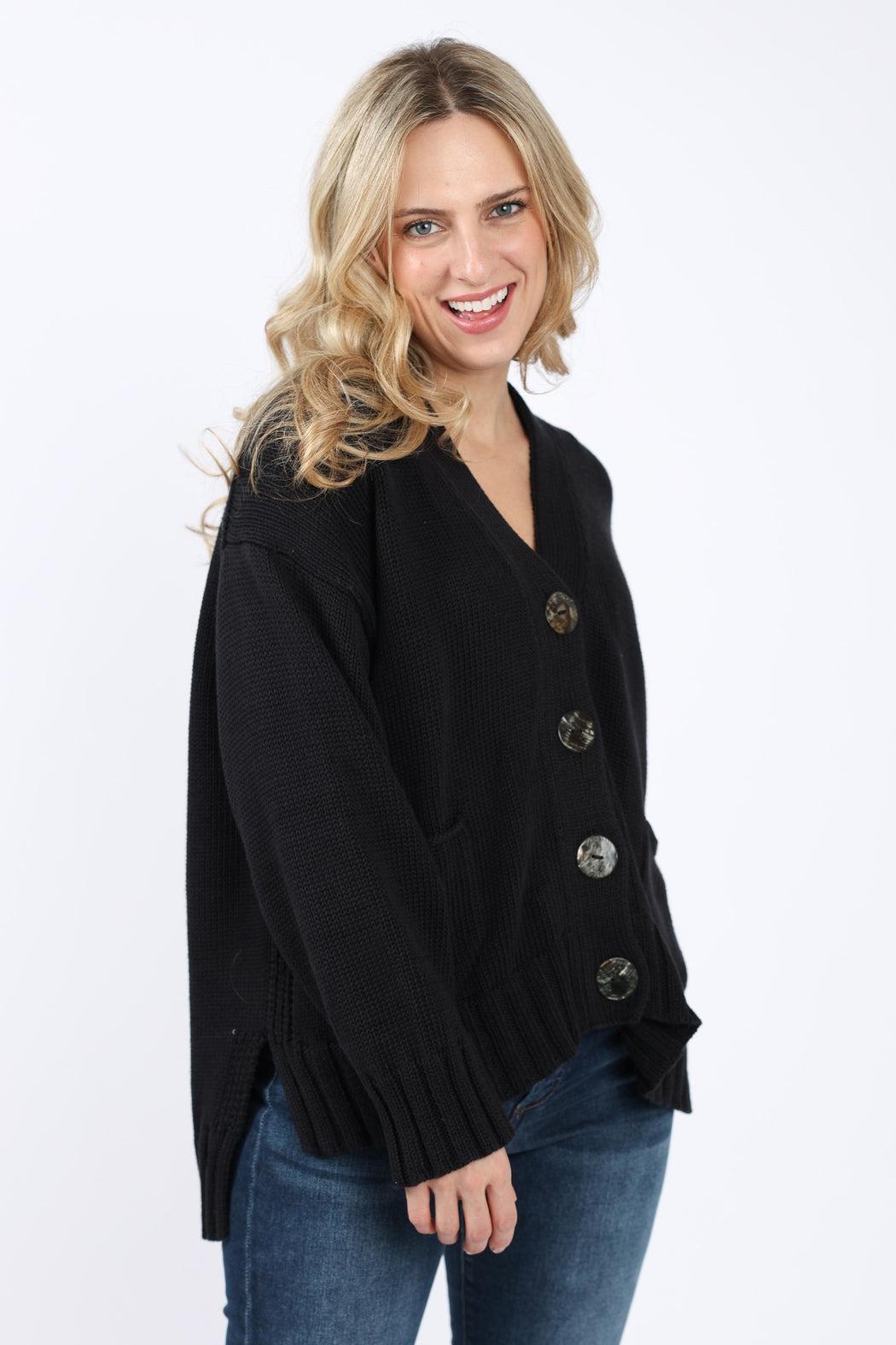 Black Audrey Cardigan Product Image