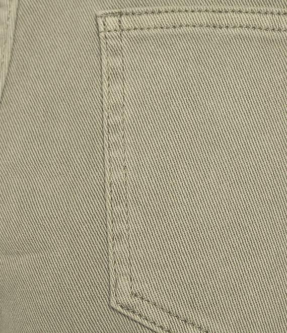 Dear John Audrey Stretch Denim Drawstring High Rise Cropped Wide Leg Jeans Product Image