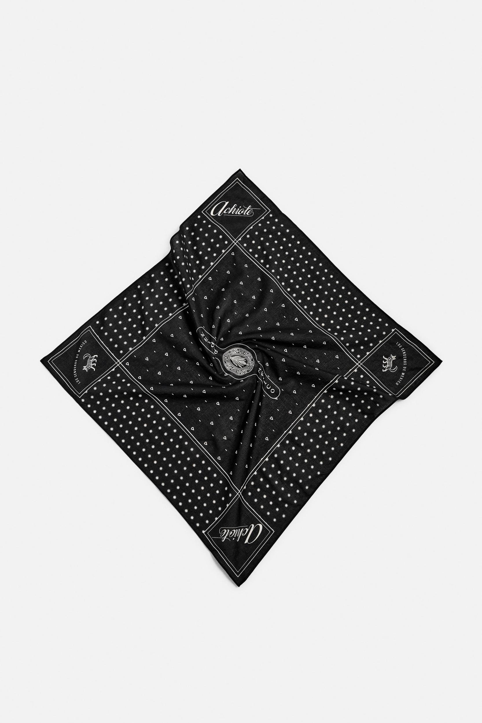 CONTRAST PRINT BANDANA Product Image