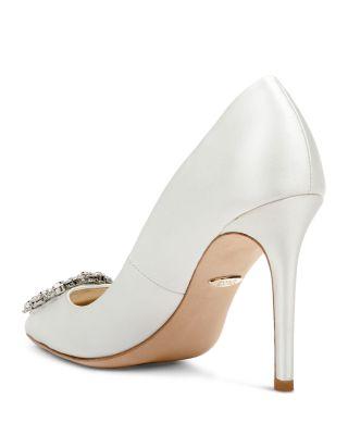 Women's Cher Crystal Buckle Pumps Product Image