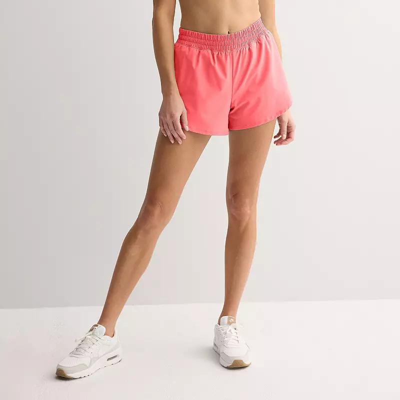 Women's Tek Gear Woven Run Shorts,  Product Image