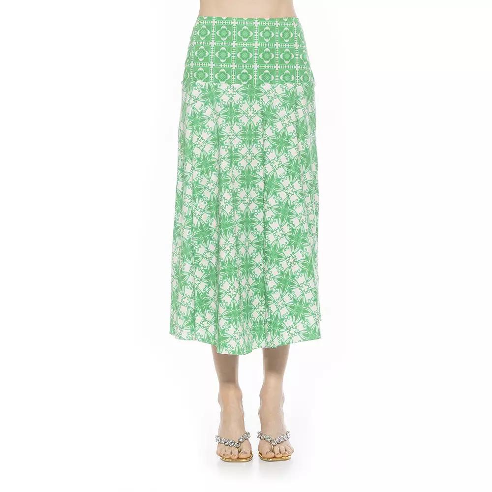 Women's ALEXIA ADMOR Hadley Pull-On Midi Skirt,  Product Image