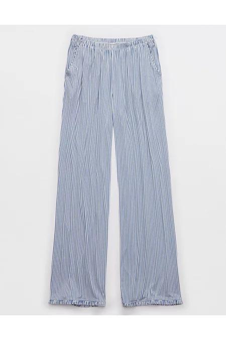 Aerie Real SoftÂ® Ruffle Trouser PJ Pant Women's Product Image