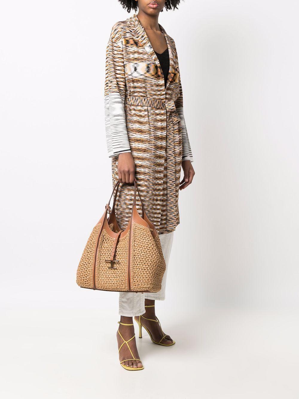 Timeless raffia tote bag Product Image