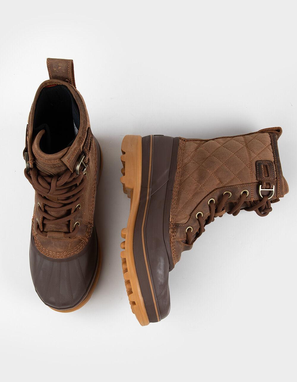 SOREL Caribou™ Royal Mens Waterproof Boots - TAN Product Image