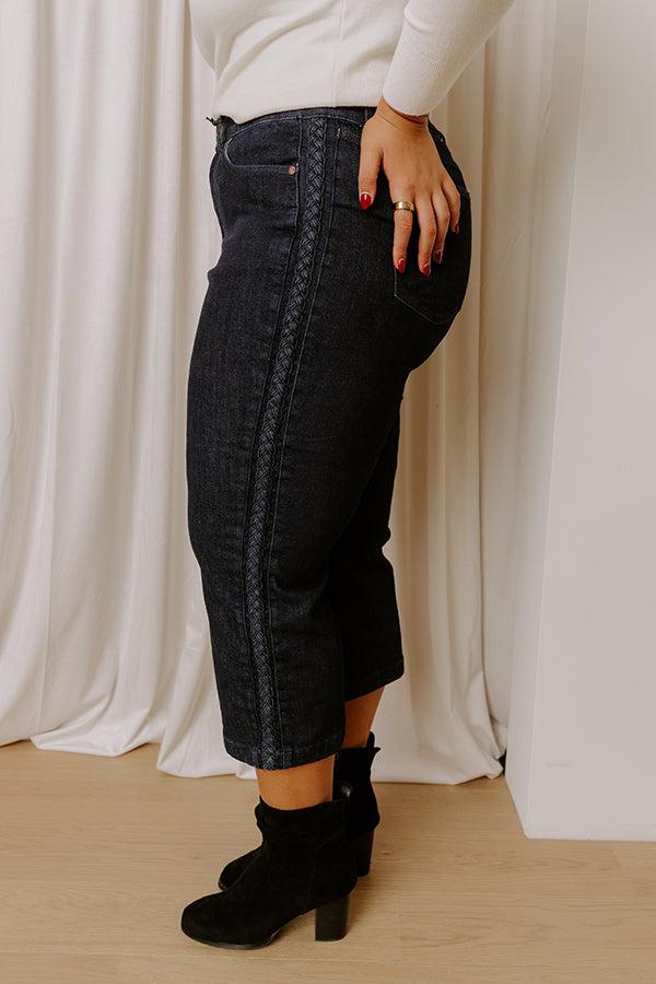 JUDY BLUE Kinsley High Waist Wide Leg Jean Curves Product Image