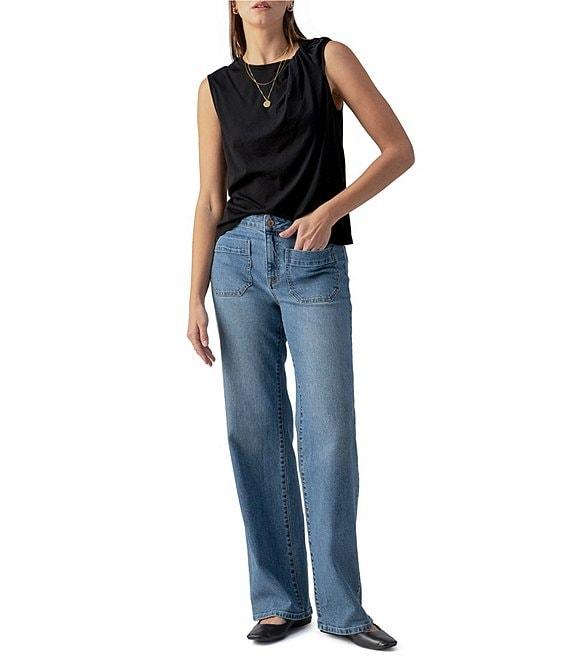 Sanctuary Marine Extended Standard Rise Front Pocket Jeans Product Image