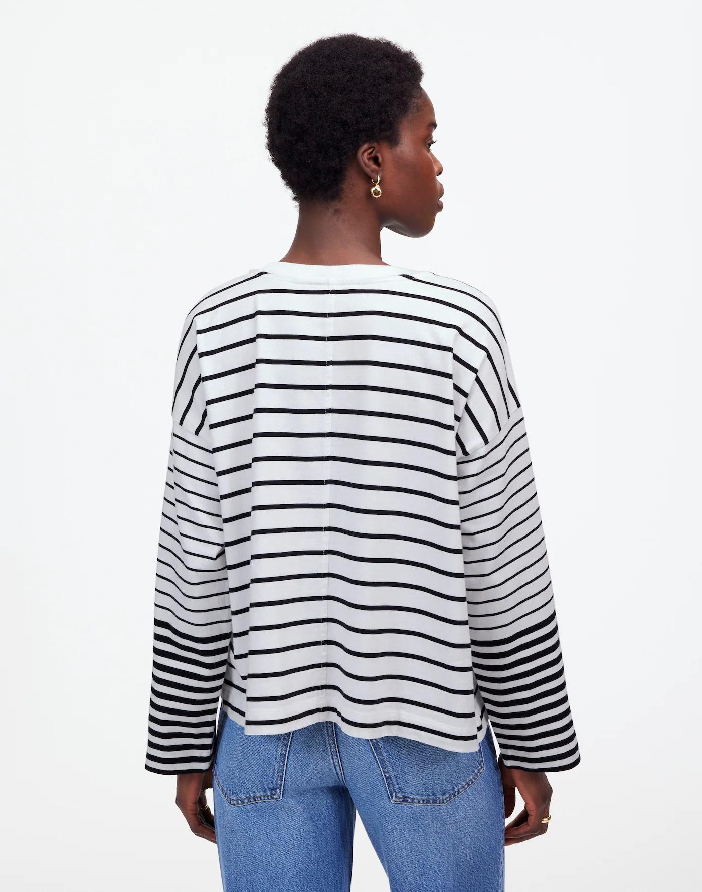 Easy Crewneck Long-Sleeve Tee Product Image