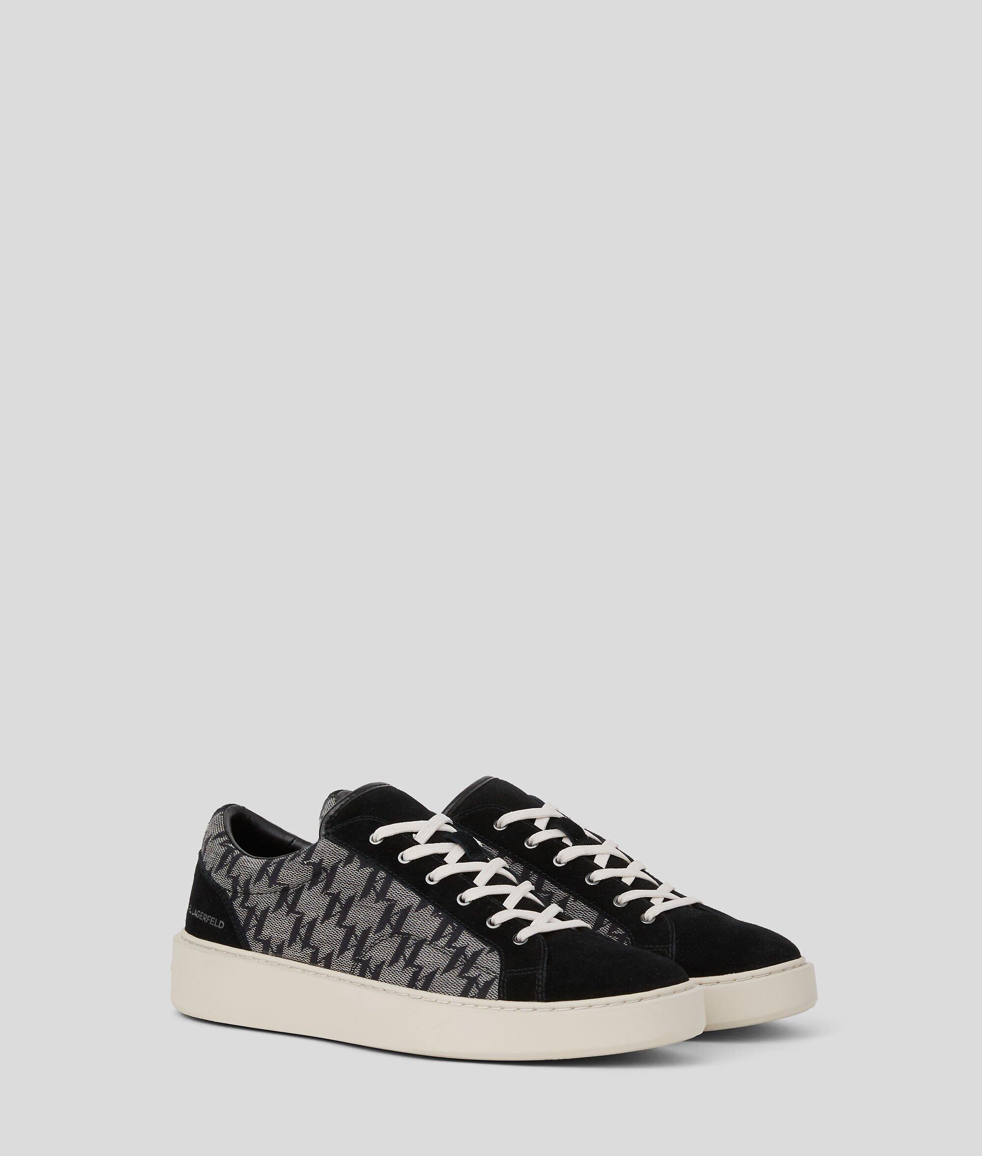 KL MONOGRAM FLINT JACQUARD SNEAKERS Product Image
