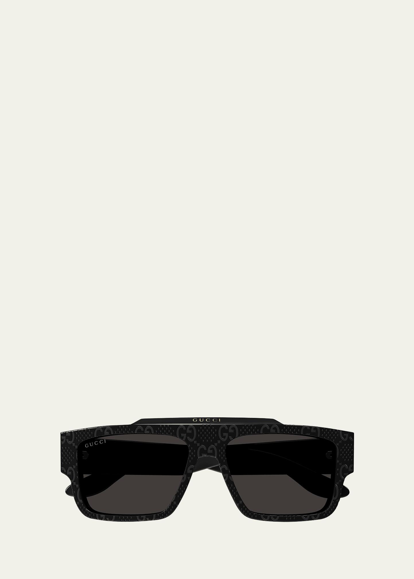 Mens GG1460Sm Acetate Rectangle Sunglasses Product Image