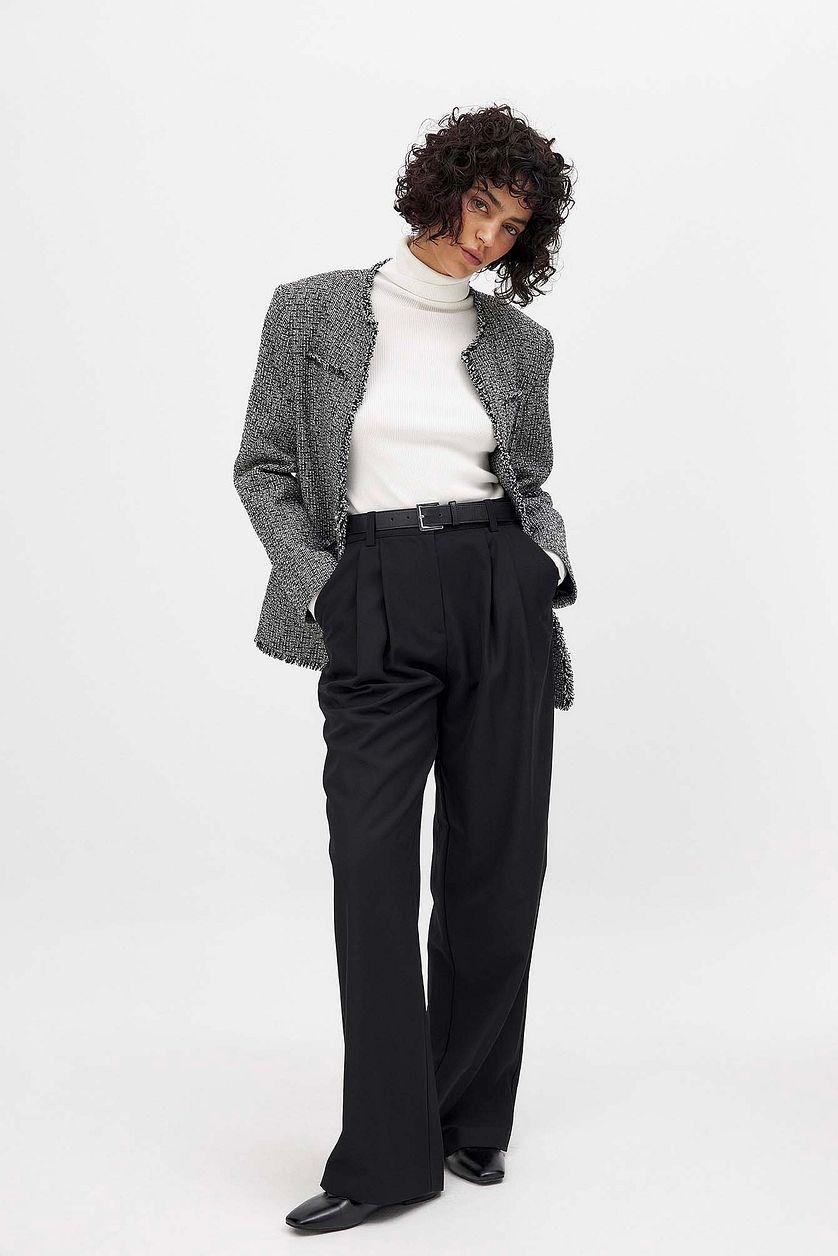 Oversized Tweed Jacket Product Image