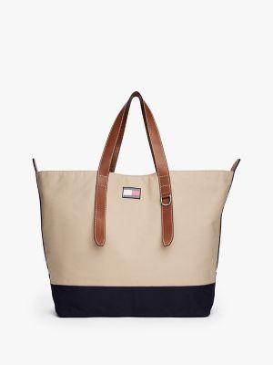 Waxed Cotton Canvas Tote Product Image