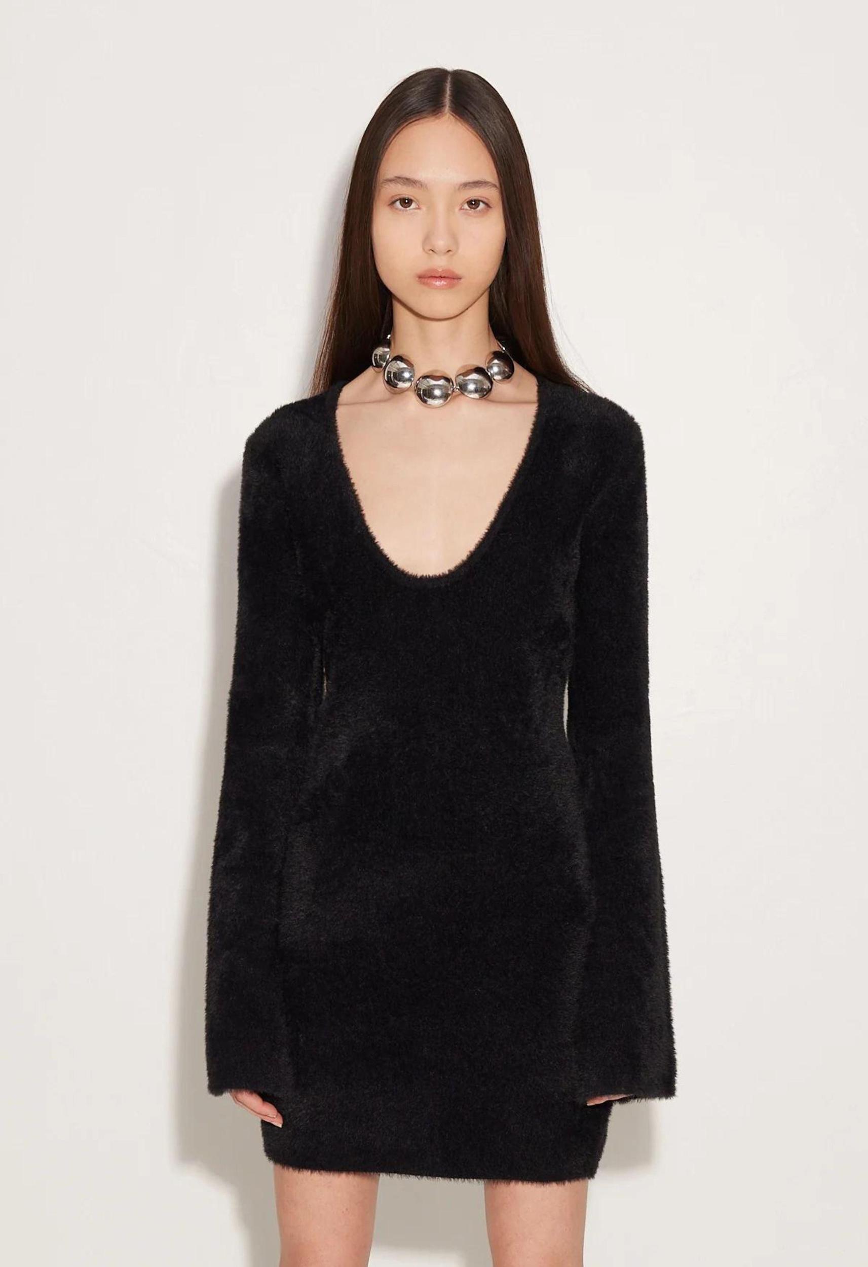 Pop Dress in Black Product Image