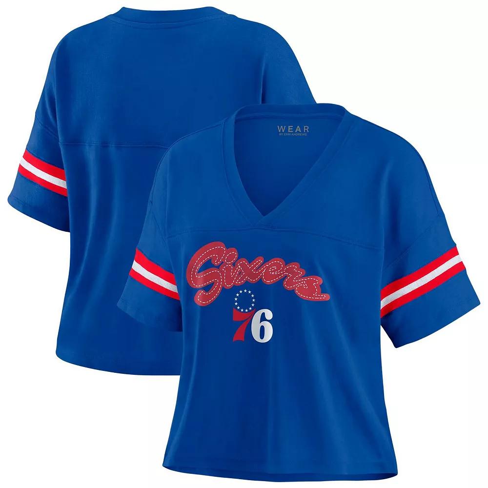Women's WEAR by Erin Andrews Blue New York Knicks Plus  Product Image