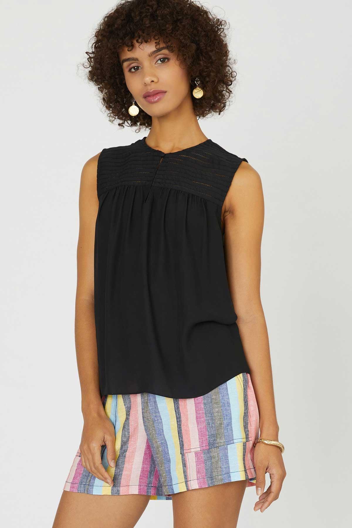 FINAL SALE Tina Yoke Detail Tank Top Product Image