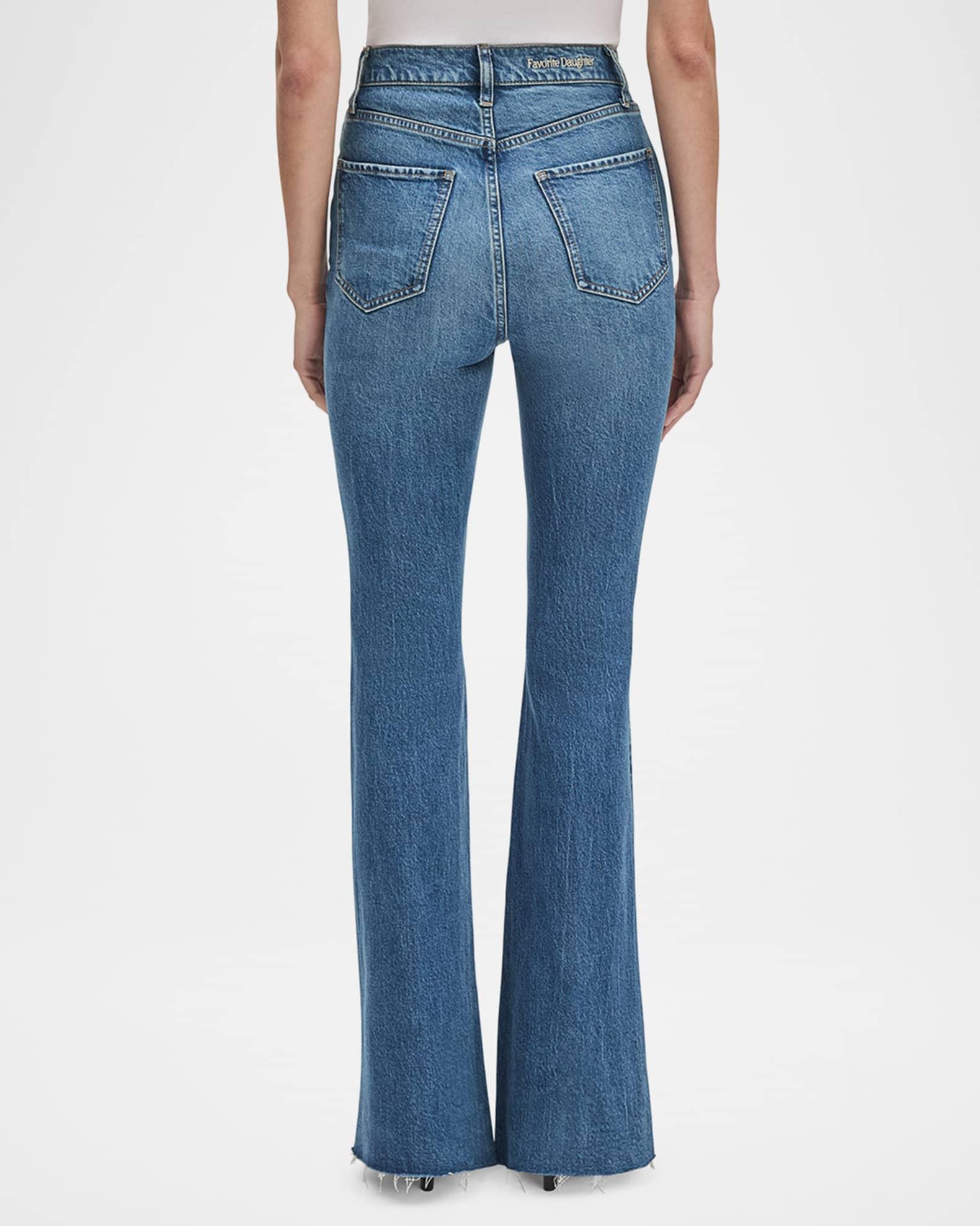 The Valentina Super-High Rise Flare Jeans Product Image