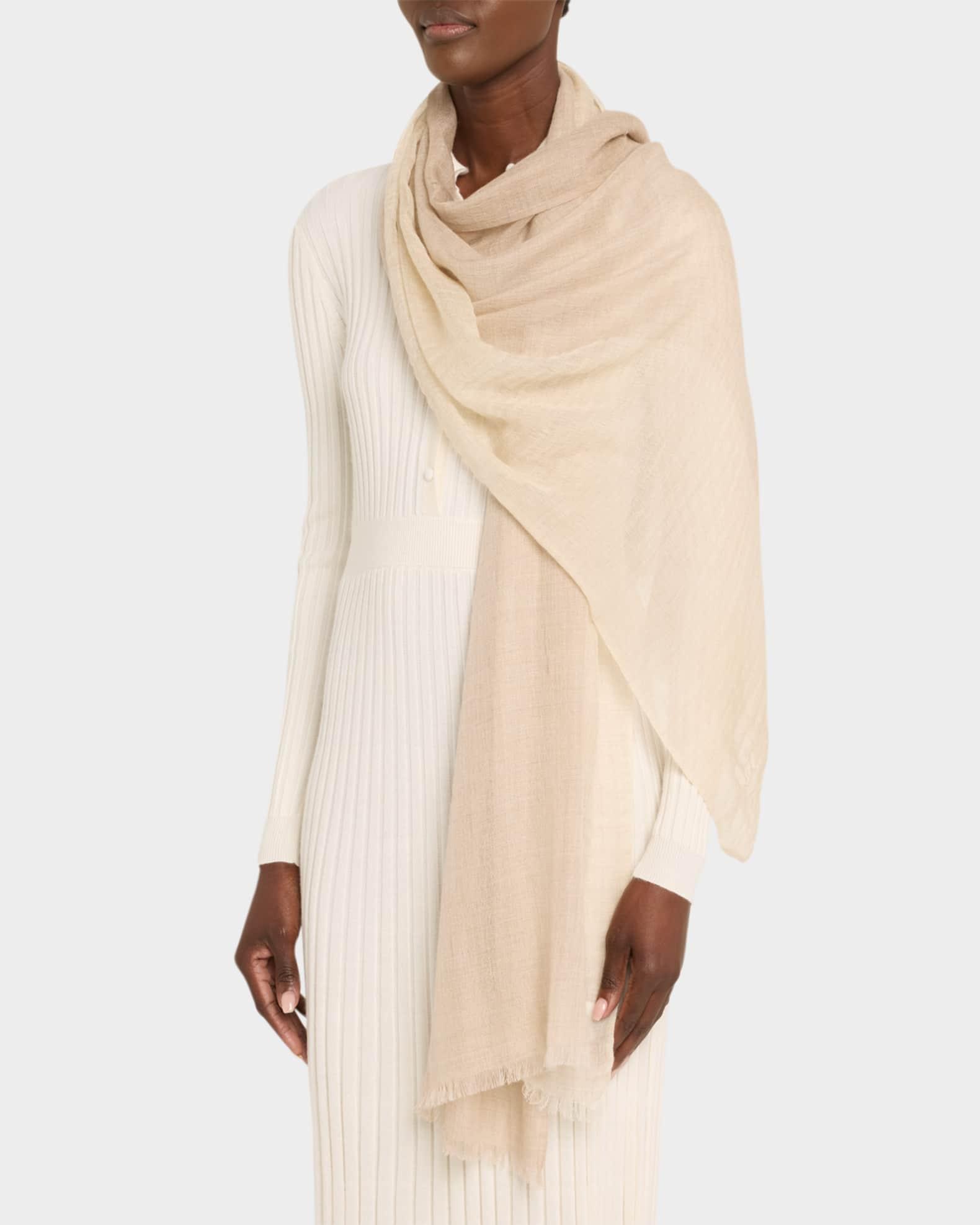 Striped Cashmere Scarf Product Image