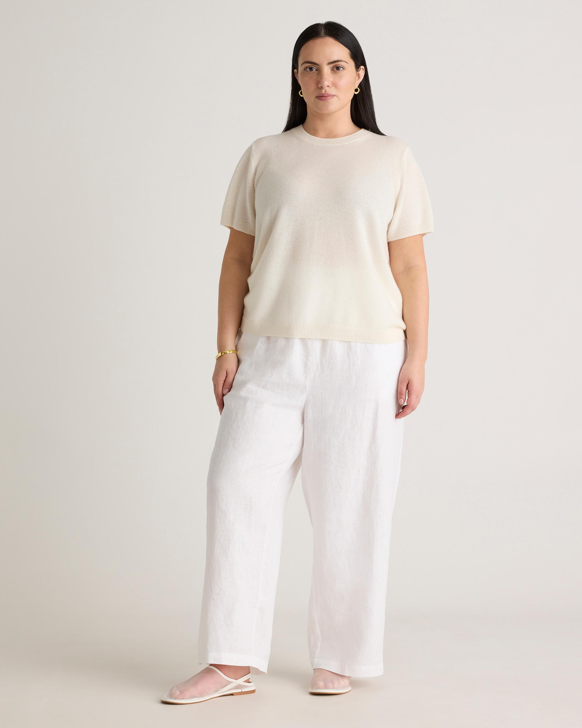 Quince | Women's Mongolian Cashmere T-Shirt Product Image
