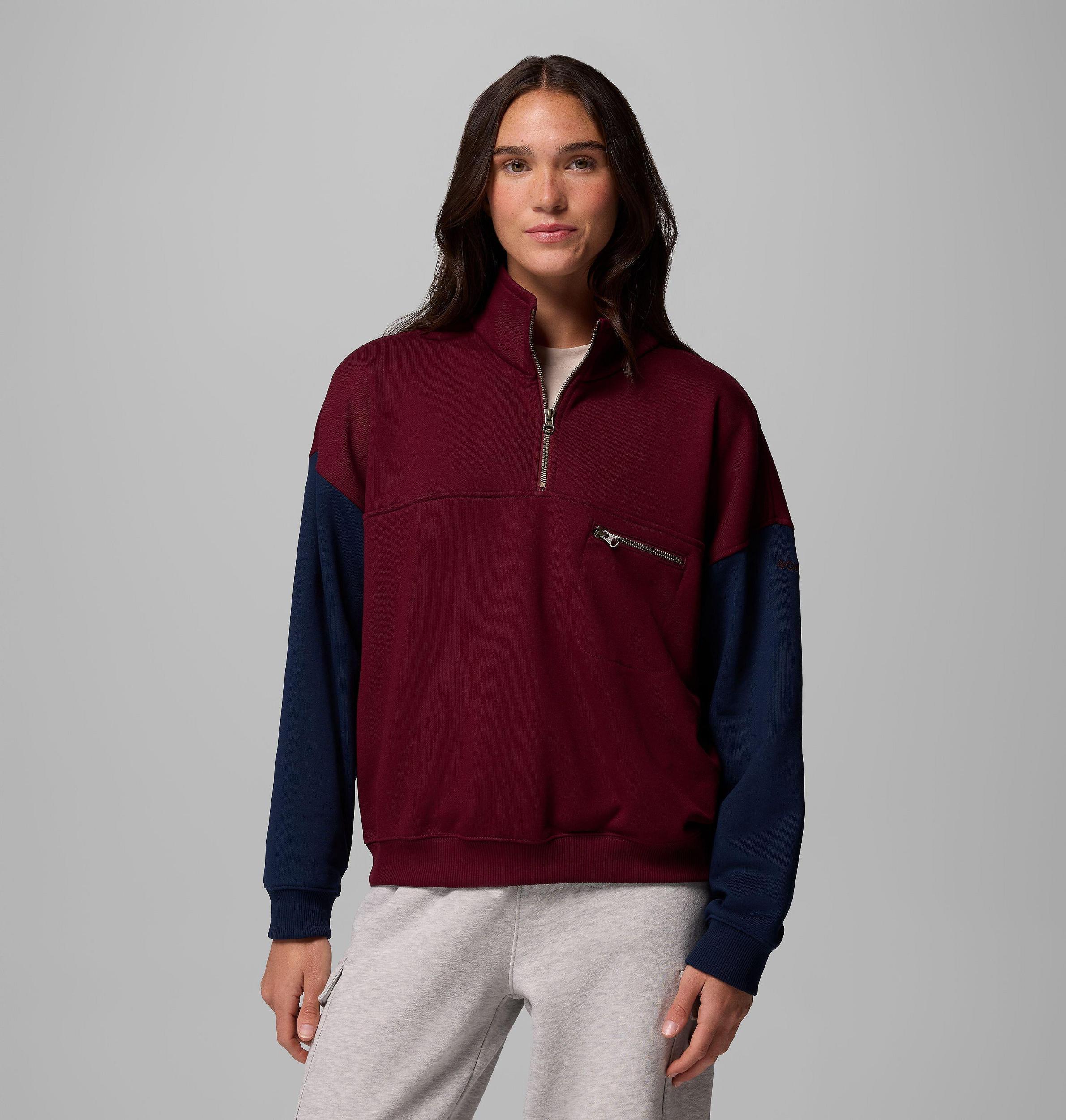 Columbia Womens Bugasweat Half Zip Pullover- Product Image