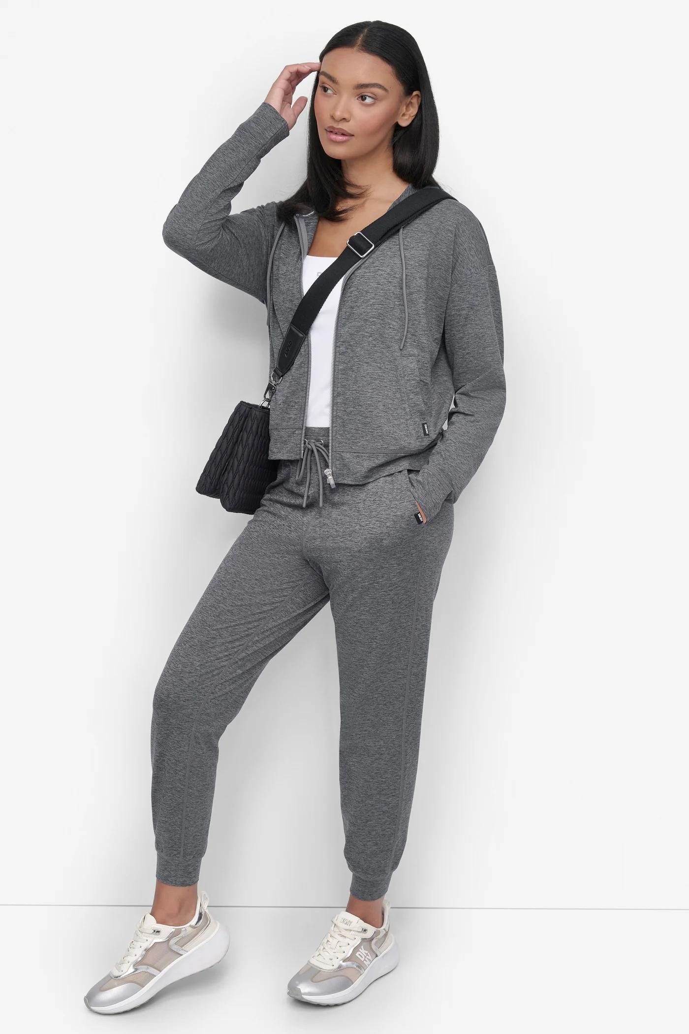 CROPPED HIGH-RISE SLIM JOGGER Product Image
